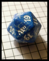 Dice : Dice - CDG - MTG - Life Counter M11 Blue - Battle Grounds Game Store Dec 2010